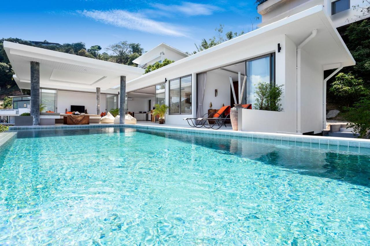 Luxury Seaview Villa -Double Infinity Pools-20 Persons Chaweng  Exterior foto