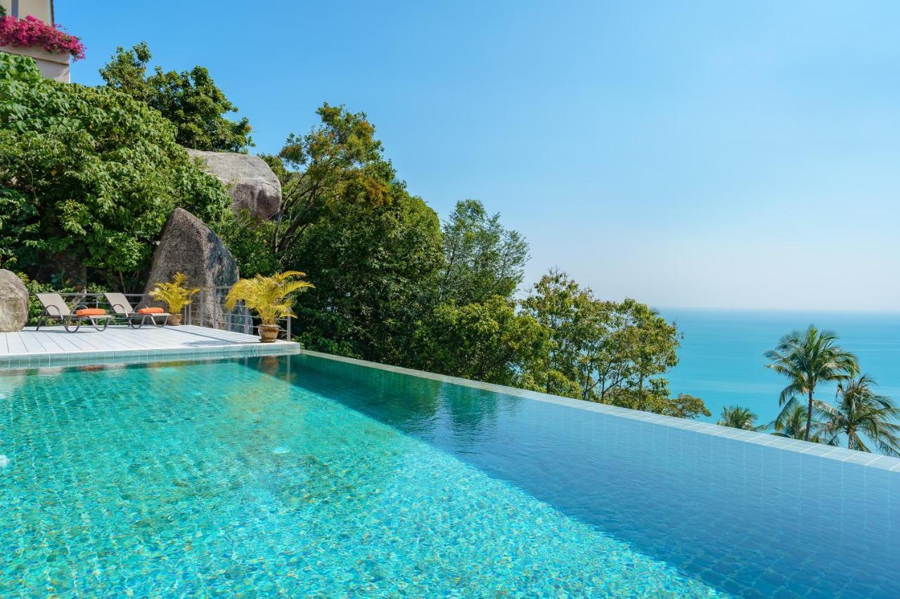 Luxury Seaview Villa -Double Infinity Pools-20 Persons Chaweng  Exterior foto